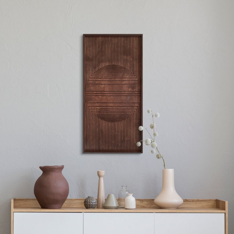 Woodboz Newline 3D Plywood Panel Texture Close-Up