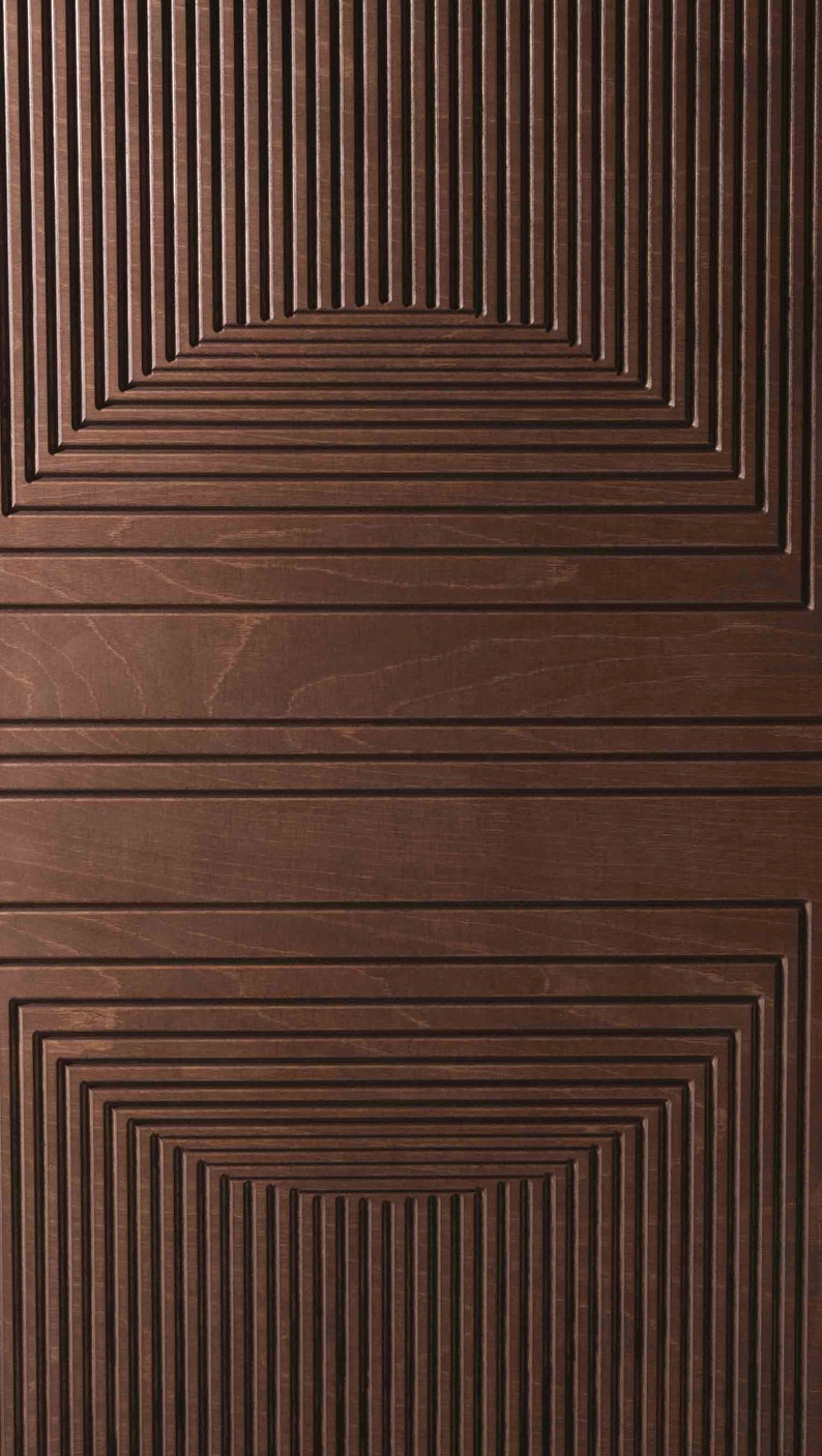 Woodboz Newline Wall Art Side Profile 2cm Depth